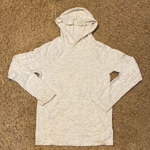 Boys Cat & Jack hooded long sleeve tee L (12/14)